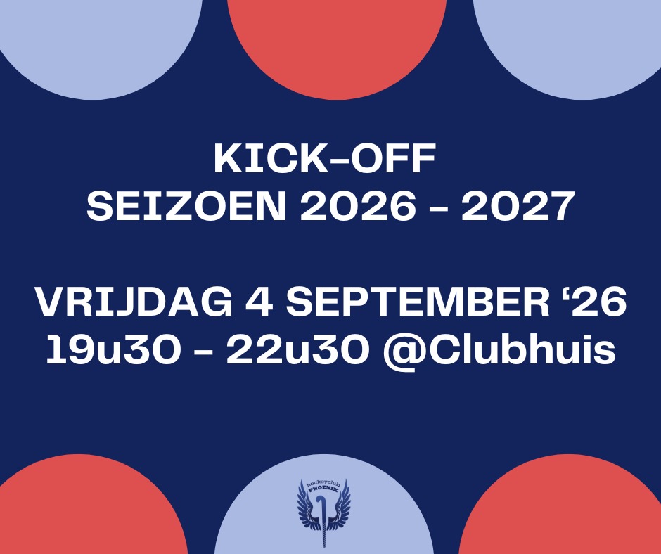 Kick-off seizoen 2026-2027